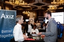 Pete Herzog networking at the Axiz stand
