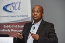 Business Continuity speaker, Sehume Motswenyane senior manager: CyberSecurity, EY Advisory Services 